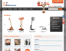 Tablet Screenshot of galmon.com